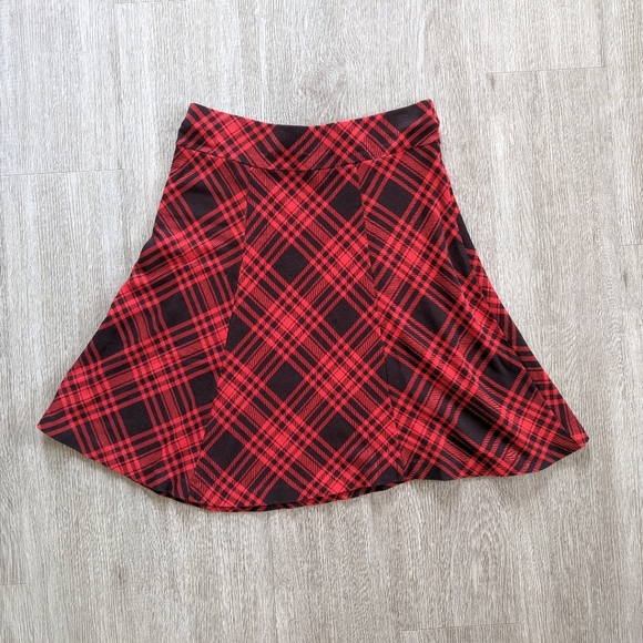 womens red and black plaid dress